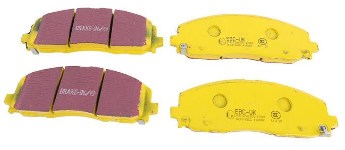 EBC-DP41888R, EBC Yellowstuff Brake Pads DP41888R в ОАЭ, Дубай. Состояние - новое. Цена 650 AED. Фото, контакты продавца | AUTO.AE