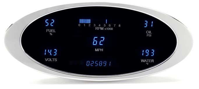 DAK-VFD31011CT, Dakota Digital Elliptical Designer Series Digital Gauge Kits VFD3-1011-C-T في الإمارات العربية المتحدة, دبي. Condition - new. Price ⁦4,130 AED⁩. Photo, seller contacts | AUTO.AE