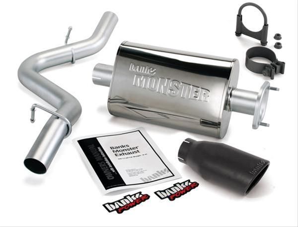 GBE-51315-B, Banks Power Monster Exhaust Systems for 2004-2006 WRANGLER - 51315-B in UAE, Dubai. Condition - new. Price 1,380 AED. Photo, seller contacts | AUTO.AE