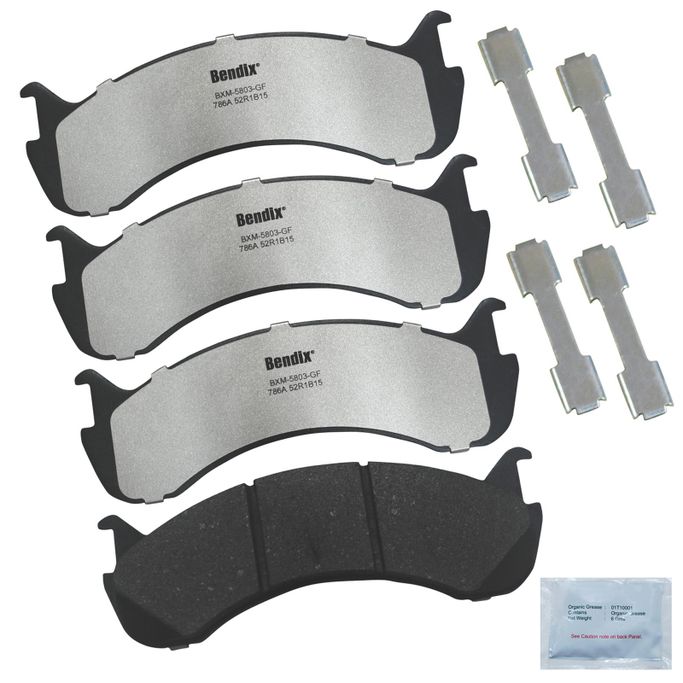 BEN-MKD786AFM, Bendix Brakes Fleet MetLok Brake Pads MKD786AFM في الإمارات العربية المتحدة, دبي. Condition - new. Price 270 AED. Photo, seller contacts | AUTO.AE