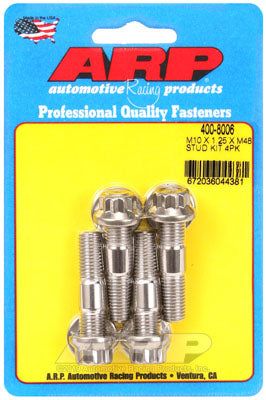 400-8006, ARP 400-8006 Accessory Stud Kit M10 x 1.25 x 48mm. SS. broached. 4 pieces في الإمارات العربية المتحدة, دبي. Condition - new. Price 410 AED. Photo, seller contacts | AUTO.AE