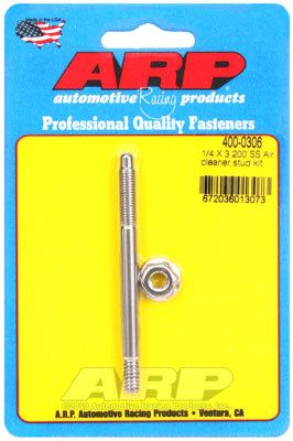 400-0306, ARP 400-0306 Air Cleaner Stud Kit 1/4" x 3.200 SS في الإمارات العربية المتحدة, دبي. Condition - new. Price 170 AED. Photo, seller contacts | AUTO.AE
