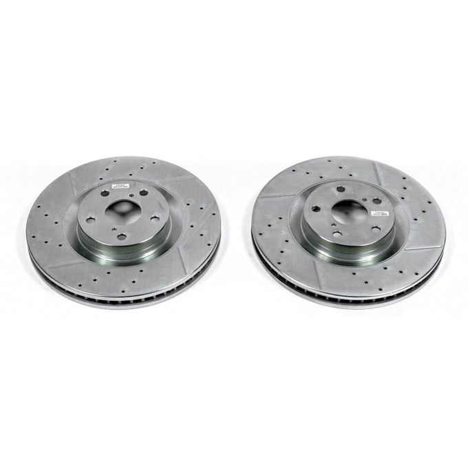 PWR-JBR1568XPR, PowerStop Evolution Drilled and Slotted Rotors JBR1568XPR in UAE, Dubai. Condition - new. Price 1,360 AED. Photo, seller contacts | AUTO.AE