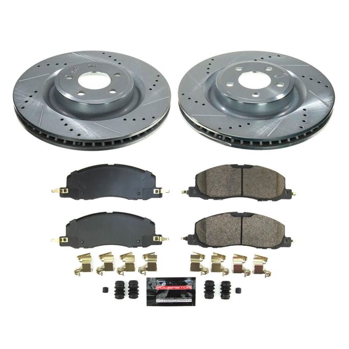 PWR-K8672, PowerStop Z23 Evolution Sport Brake Upgrade Kits for 2020-2025 AVIATOR, EXPLORER - K8672 in UAE, Dubai. Condition - new. Price 1,170 AED. Photo, seller contacts | AUTO.AE