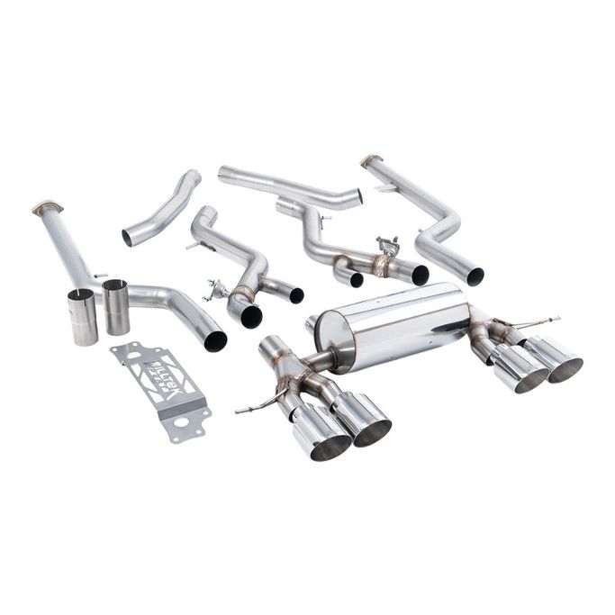 SSXBM1291, MILLTEK SSXBM1291 Cat-Back Exhaust, 3" (Polished GT-115 Trims) for BMW M2 (G87) OPF/GPF في الإمارات العربية المتحدة, دبي. Condition - new. Price ⁦21,020 AED⁩. Photo, seller contacts | AUTO.AE