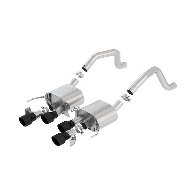 11903CB, BORLA 11903CB Axle-Back Exhaust ATAK CORVETTE C7 ZO6 15-18 6.2L V8 2.75” Black Ceramic Tip in UAE, Dubai. Condition - new. Price ⁦14,020 AED⁩. Photo, seller contacts | AUTO.AE