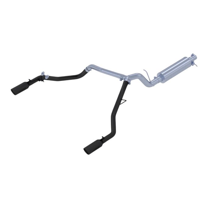 S5223BLK, MBRP S5223BLK Cat-Back 3" Armor BLK (Black-Coated Aluminized Steel / Dual) for FORD Ranger 2.3L EcoBoost 2019-2023 في الإمارات العربية المتحدة, دبي. Condition - new. Price ⁦4,840 AED⁩. Photo, seller contacts | AUTO.AE