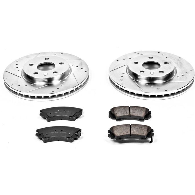 PWR-K3031, PowerStop Z23 Evolution Sport Brake Upgrade Kits for 2010-2011 9-5, 2010-2015 CAMARO - K3031 in UAE, Dubai. Condition - new. Price ⁦1,190 AED⁩. Photo, seller contacts | AUTO.AE