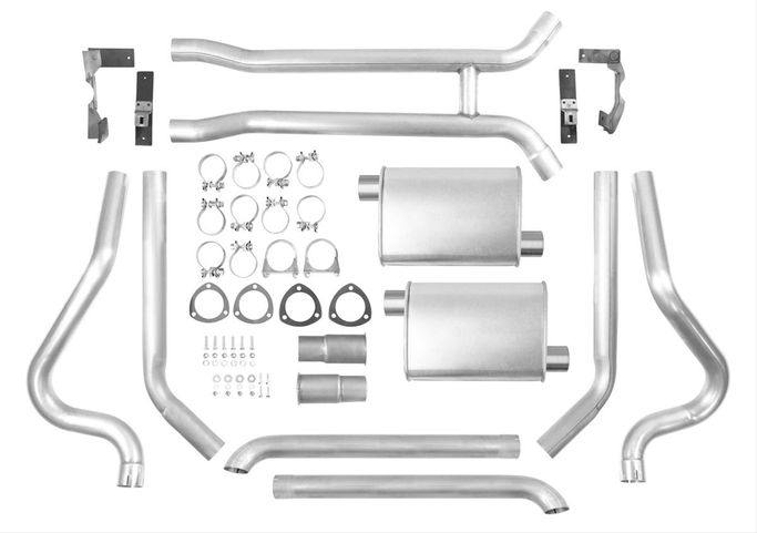 WLK-89023, Thrush Turbo Header Back Dual Exhaust Systems 89023 في الإمارات العربية المتحدة, دبي. Condition - new. Price 1,950 AED. Photo, seller contacts | AUTO.AE