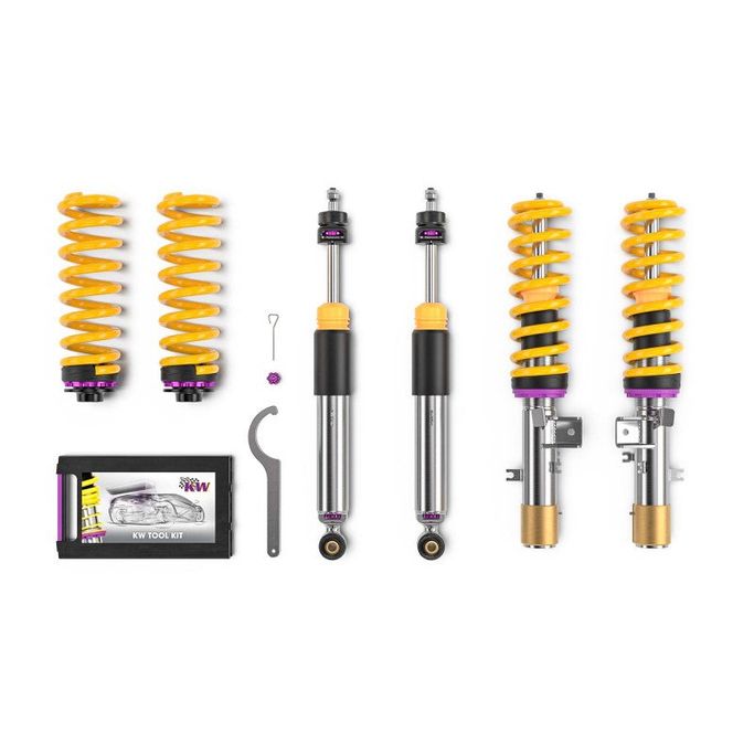 35208200BP, KW 35208200BP Coilover Kit V3 LEVELING (incl. deactivation for electronic dampers) for BMW M135i xDrive (F40) 2019+ в ОАЭ, Дубай. Состояние - новое. Цена ⁦12 070 AED⁩. Фото, контакты продавца | AUTO.AE