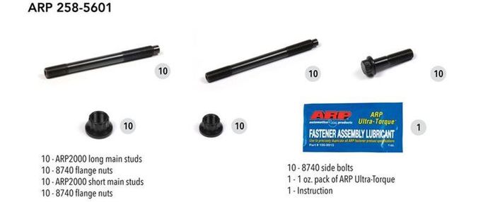 ARP-258-5601, ARP Main Stud Kits 258-5601 in UAE, Dubai. Condition - new. Price 1,750 AED. Photo, seller contacts | AUTO.AE