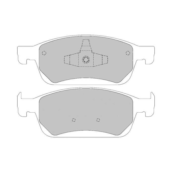 FCP4416H, FERODO FCP4416H Front Brake Pads DS2500 for FORD Focus ST (Mk3) في الإمارات العربية المتحدة, دبي. Condition - new. Price ⁦1,140 AED⁩. Photo, seller contacts | AUTO.AE