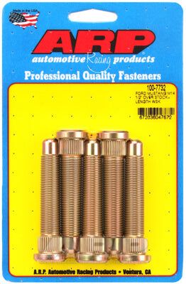100-7732, ARP 100-7732 Wheel Stud Kit for FORD Mustang. 2015. M14. 0.5? over stock length في الإمارات العربية المتحدة, دبي. Condition - new. Price ⁦410 AED⁩. Photo, seller contacts | AUTO.AE