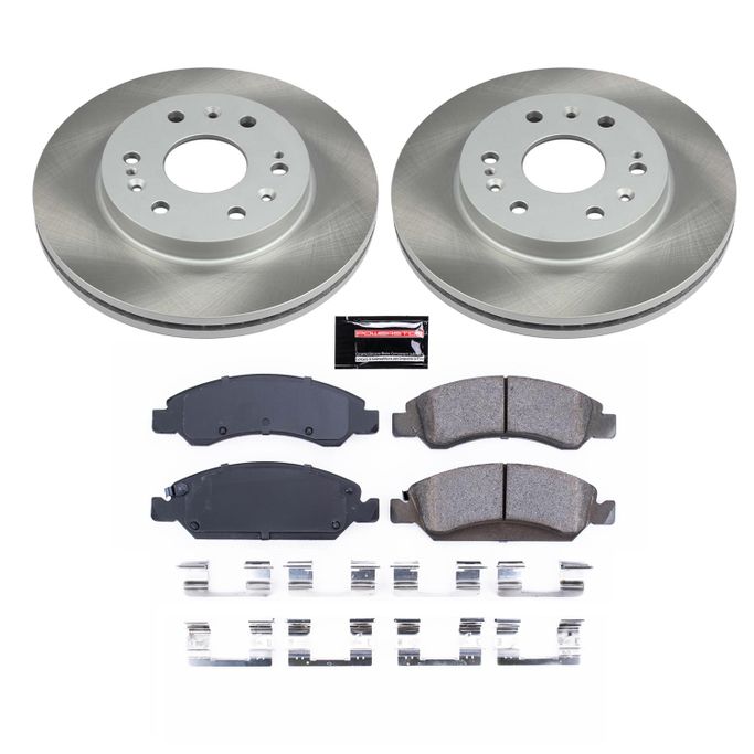 PWR-SC2069, PowerStop Z17 Evolution Plus Semi-Coated Rotor Brake Kits SC2069 в ОАЭ, Дубай. Состояние - новое. Цена 1 010 AED. Фото, контакты продавца | AUTO.AE