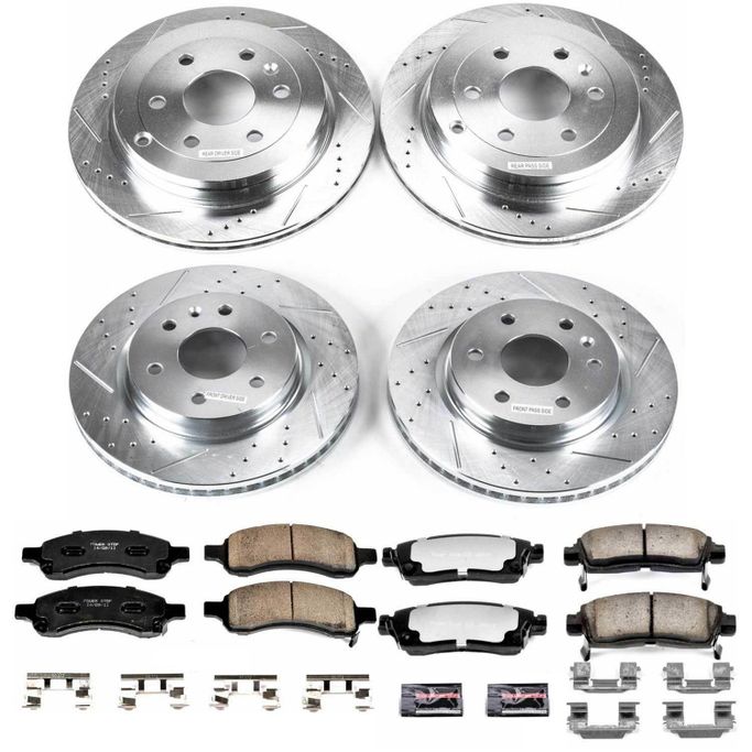 PWR-K4466-36, PowerStop Z36 Truck and Tow Brake Upgrade Kits K4466-36 в ОАЭ, Дубай. Состояние - новое. Цена ⁦2 410 AED⁩. Фото, контакты продавца | AUTO.AE
