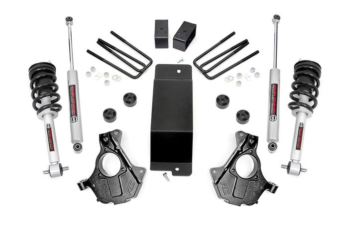 ROU-12432, Rough Country N3 Suspension Lift Kits for 2014-2018 SIERRA 1500, SILVERADO 1500 - 12432 في الإمارات العربية المتحدة, دبي. Condition - new. Price ⁦4,640 AED⁩. Photo, seller contacts | AUTO.AE