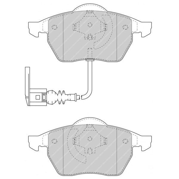 FDS1463, FERODO FDS1463 Front Brake Pads DS Performance for AUDI A6 (C4) / TT (8N) في الإمارات العربية المتحدة, دبي. Condition - new. Price 1,160 AED. Photo, seller contacts | AUTO.AE