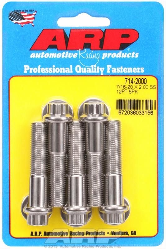ARP-714-2000, ARP Stainless Steel Bolts 714-2000 в ОАЭ, Дубай. Состояние - новое. Цена ⁦160 AED⁩. Фото, контакты продавца | AUTO.AE