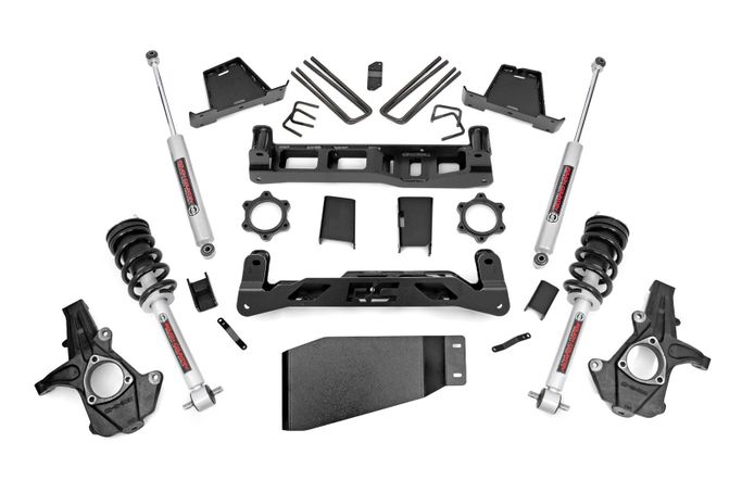 ROU-23633, Rough Country N3 Suspension Lift Kits for 2007-2013 SIERRA 1500, SILVERADO 1500 - 23633 في الإمارات العربية المتحدة, دبي. Condition - new. Price ⁦6,690 AED⁩. Photo, seller contacts | AUTO.AE