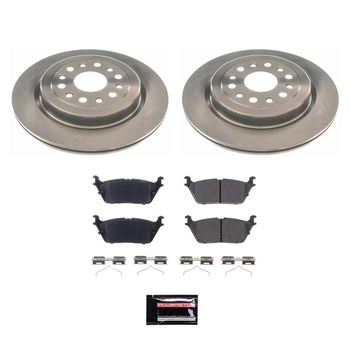 PWR-KOE8184, PowerStop Z17 Evolution Plus Stock Replacement Brake Kits for 2019-2025 1500 - KOE8184 in UAE, Dubai. Condition - new. Price 980 AED. Photo, seller contacts | AUTO.AE