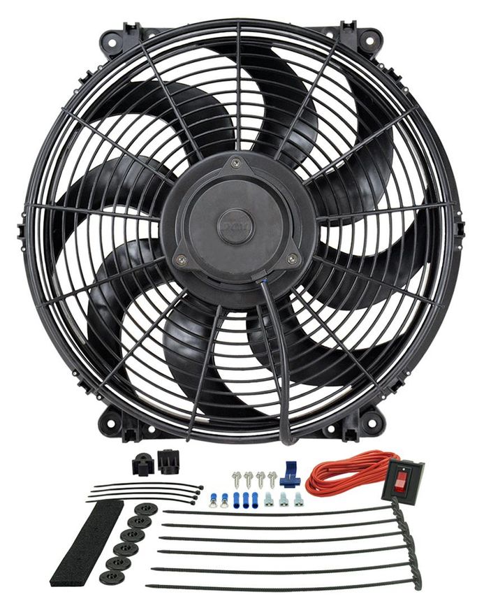 DER-16516, 16 Inch 2,175 CFM Derale Tornado Universal Fan 16516 в ОАЭ, Дубай. Состояние - новое. Цена ⁦850 AED⁩. Фото, контакты продавца | AUTO.AE