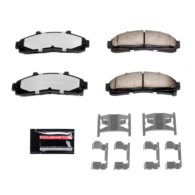 PWR-Z36-652, PowerStop Z36 Truck and Tow Brake Pads and Hardware Kits Z36-652 in UAE, Dubai. Condition - new. Price ⁦330 AED⁩. Photo, seller contacts | AUTO.AE