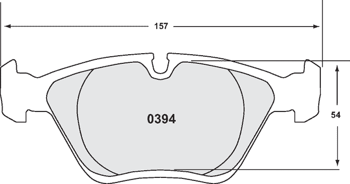 0394.11.20.44, PFC 0394.11.20.44 Front Brake Pads for BMW 330i (E46) / M3 (E36 / E46) / M5 (E34) (11 Compound, 20mm) في الإمارات العربية المتحدة, دبي. Condition - new. Price 1,800 AED. Photo, seller contacts | AUTO.AE