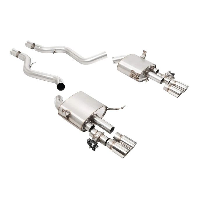 SSXBM1408, MILLTEK SSXBM1408 Cat-Back Exhaust, 2.76'' (GT-80 Polished Tips) for BMW M3 (E90 / E92 / E93) in UAE, Dubai. Condition - new. Price 16,700 AED. Photo, seller contacts | AUTO.AE