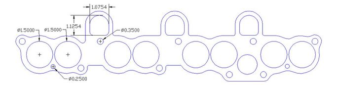 FOG-8061, Flatout Gaskets Intake Gaskets 8061 في الإمارات العربية المتحدة, دبي. Condition - new. Price 140 AED. Photo, seller contacts | AUTO.AE
