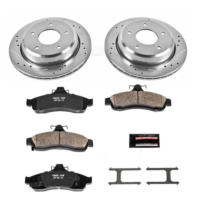 PWR-K5064, PowerStop Z23 Evolution Sport Brake Upgrade Kits for 1994-1996 CAPRICE, IMPALA - K5064 в ОАЭ, Дубай. Состояние - новое. Цена 880 AED. Фото, контакты продавца | AUTO.AE