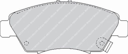 FCP776R, FERODO FCP776R Front Brake Pads DS3000 for HONDA Civic V في الإمارات العربية المتحدة, دبي. Condition - new. Price ⁦1,150 AED⁩. Photo, seller contacts | AUTO.AE