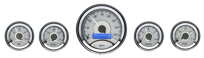 DAK-VHX-1050-S-W, Dakota Digital VHX Series Universal Round Analog Gauge Kits VHX-1050-S-W в ОАЭ, Дубай. Состояние - новое. Цена ⁦3 930 AED⁩. Фото, контакты продавца | AUTO.AE