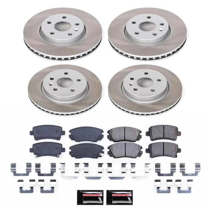 PWR-SC5515, PowerStop Z17 Evolution Plus Semi-Coated Rotor Brake Kits SC5515 в ОАЭ, Дубай. Состояние - новое. Цена 1 880 AED. Фото, контакты продавца | AUTO.AE