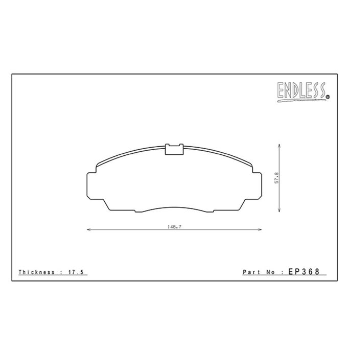 EP368MX72, ENDLESS EP368MX72 Front Brake Pads for HONDA Accord CL7/9 في الإمارات العربية المتحدة, دبي. Condition - new. Price 1,110 AED. Photo, seller contacts | AUTO.AE