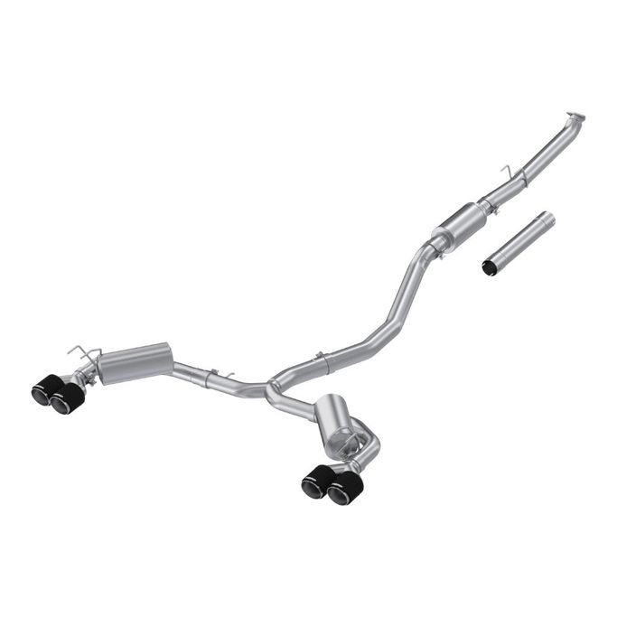S49063CF, MBRP S49063CF Cat-Back 3" Armor Pro (T304 Stainless Steel / Dual with Carbon End Tips) for HONDA Civic Sport Touring 1.5L Turbo Hatchback 2022-2024 in UAE, Dubai. Condition - new. Price ⁦7,250 AED⁩. Photo, seller contacts | AUTO.AE