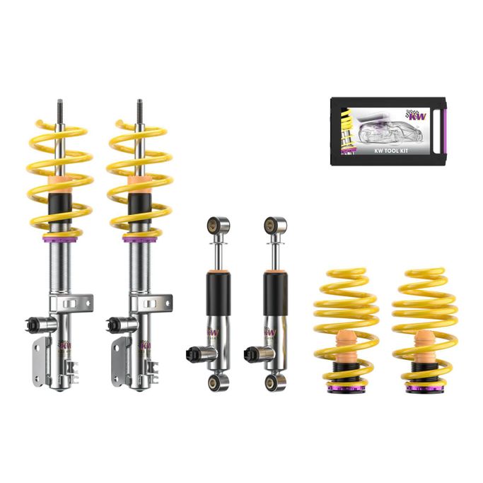 39080063, KW 39080063 Coilover kit DDC Plug & play for VW Multivan T7 (STM / STN) with DCC 2021+ in UAE, Dubai. Condition - new. Price 16,620 AED. Photo, seller contacts | AUTO.AE