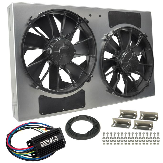 DER-66838, 12 Inch 4,000 CFM Derale PWM Electric Fan Powerpacks 66838 в ОАЭ, Дубай. Состояние - новое. Цена ⁦4 780 AED⁩. Фото, контакты продавца | AUTO.AE