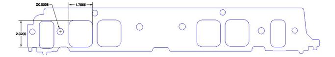 FOG-8280-4, Flatout Gaskets Intake Gaskets 8280.4 في الإمارات العربية المتحدة, دبي. Condition - new. Price 280 AED. Photo, seller contacts | AUTO.AE