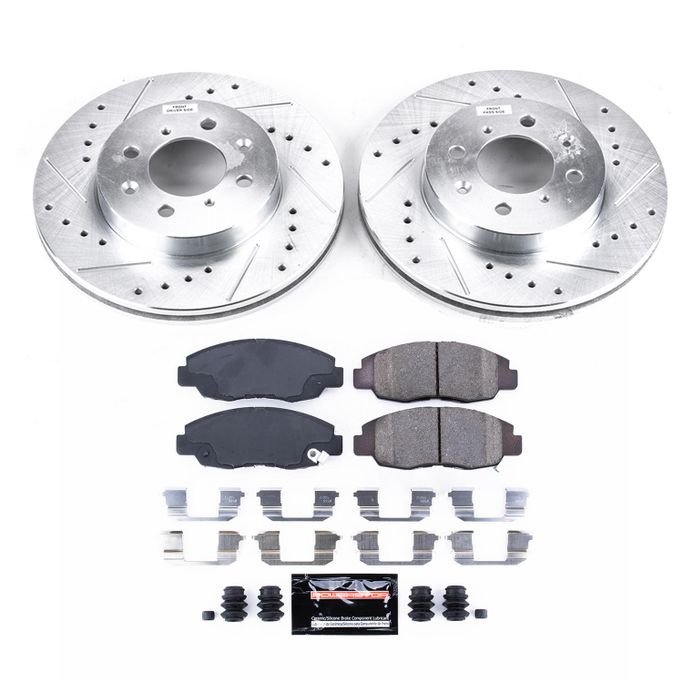 PWR-K690, PowerStop Z23 Evolution Sport Brake Upgrade Kits for 1996-2005 CIVIC, 2010-2014 INSIGHT - K690 في الإمارات العربية المتحدة, دبي. Condition - new. Price ⁦740 AED⁩. Photo, seller contacts | AUTO.AE