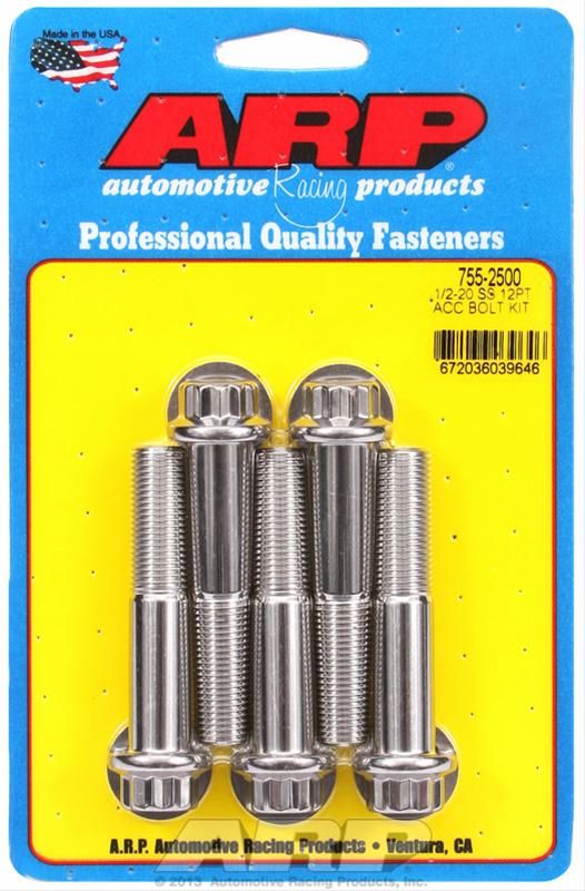 ARP-755-2500, ARP Stainless Steel Bolts 755-2500 в ОАЭ, Дубай. Состояние - новое. Цена ⁦180 AED⁩. Фото, контакты продавца | AUTO.AE