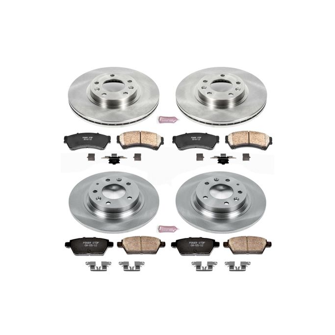 PWR-KOE200, PowerStop Z17 Evolution Plus Stock Replacement Brake Kits KOE200 in UAE, Dubai. Condition - new. Price 1,150 AED. Photo, seller contacts | AUTO.AE