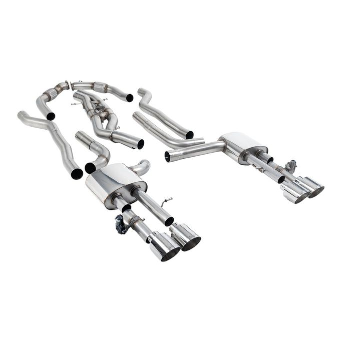 SSXAU1065, MILLTEK SSXAU1065 Cat-Back Exhaust, 3.15" (Polished GT-115 Trims) for AUDI S8 (D5) Non-OPF/GPF 2020- في الإمارات العربية المتحدة, دبي. Condition - new. Price ⁦30,810 AED⁩. Photo, seller contacts | AUTO.AE