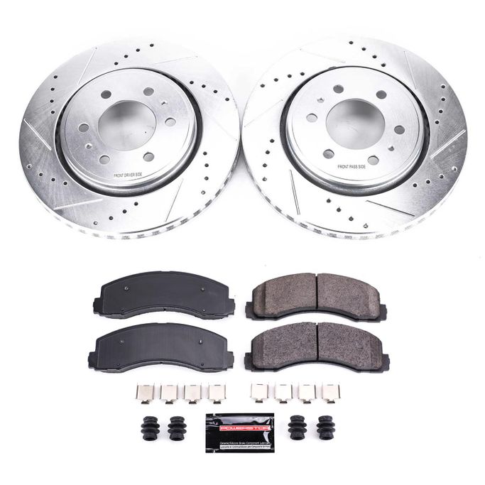 PWR-K3167, PowerStop Z23 Evolution Sport Brake Upgrade Kits for 2010-2021 EXPEDITION, NAVIGATOR, 2010-2020 F-150 - K3167 في الإمارات العربية المتحدة, دبي. Condition - new. Price ⁦1,440 AED⁩. Photo, seller contacts | AUTO.AE