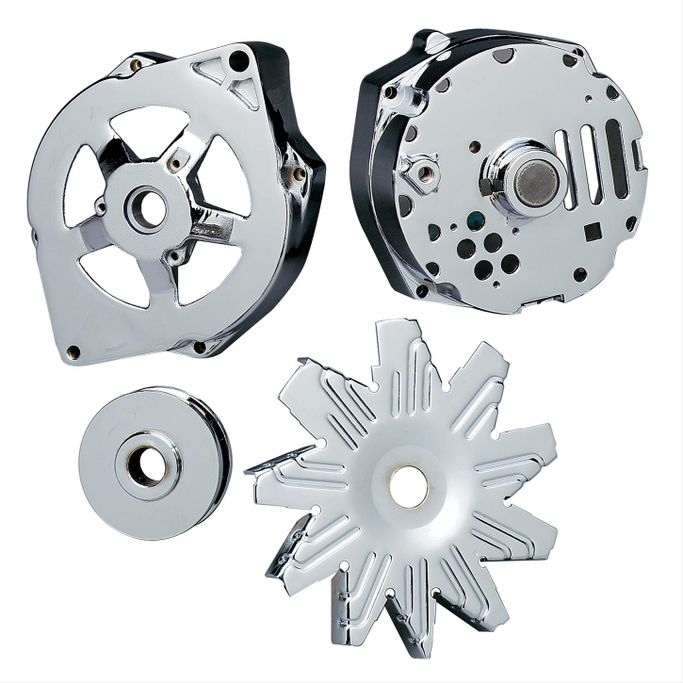 SUM-810050, Summit Racing™ Chrome Alternator Kits SUM-810050 в ОАЭ, Дубай. Состояние - новое. Цена 360 AED. Фото, контакты продавца | AUTO.AE