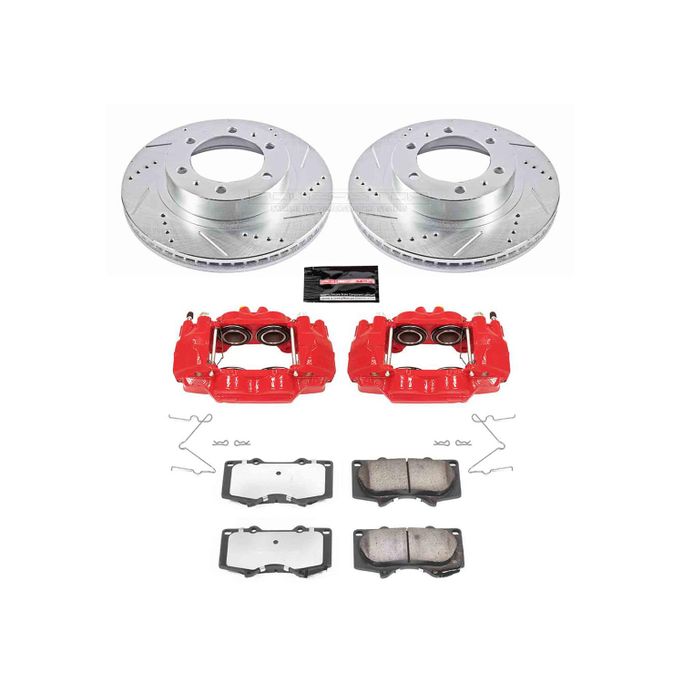 PWR-KC137-36, PowerStop Z36 Truck and Tow Brake Upgrade Kits with Calipers for 2003-2009 4RUNNER, 2007-2014 FJ CRUISER, 2005-2023 TACOMA - KC137-36 in UAE, Dubai. Condition - new. Price ⁦2,560 AED⁩. Photo, seller contacts | AUTO.AE