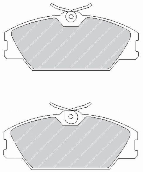 FCP406H, FERODO FCP406H Front Brake Pads DS2500 for RENAULT Clio II 2.0i RS в ОАЭ, Дубай. Состояние - новое. Цена ⁦1 230 AED⁩. Фото, контакты продавца | AUTO.AE