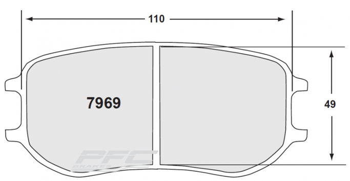 7969.11.20.44, PFC 7969.11.20.44 Rear brake pads 11 CMPD 20mm PORSCHE Cayman GT4 Clubsport GT4CS / 991 Cup ZR68 caliper в ОАЭ, Дубай. Состояние - новое. Цена ⁦2 560 AED⁩. Фото, контакты продавца | AUTO.AE