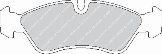 FCP584H, FERODO FCP584H Front Brake Pads DS2500 for OPEL Kadet 2.0 GSI 16V в ОАЭ, Дубай. Состояние - новое. Цена ⁦1 100 AED⁩. Фото, контакты продавца | AUTO.AE