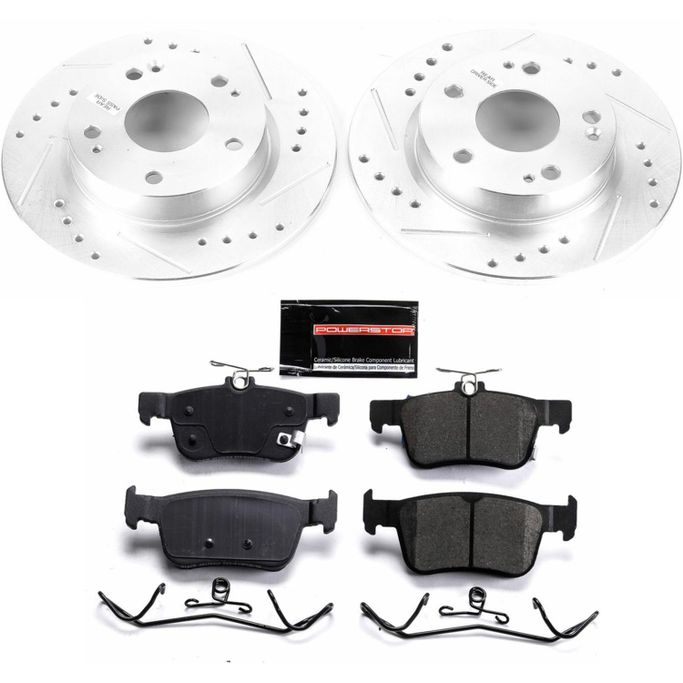 PWR-K7725, PowerStop Z23 Evolution Sport Brake Upgrade Kits for 2016-2021 CIVIC - K7725 في الإمارات العربية المتحدة, دبي. Condition - new. Price 490 AED. Photo, seller contacts | AUTO.AE