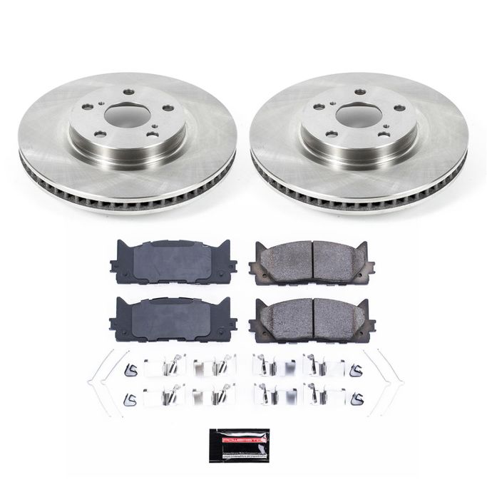 PWR-KOE3053, PowerStop Z17 Evolution Plus Stock Replacement Brake Kits KOE3053 in UAE, Dubai. Condition - new. Price 620 AED. Photo, seller contacts | AUTO.AE